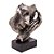 FIGURA DECORATIVA SONHADORA DE RESINA 15,5CM X 9CM X 22CM - WOLFF - Imagem 2