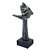 FIGURA DECORATIVA PENSADORA DE RESINA 14CM X 10CM X 30CM - WOLFF - Imagem 2