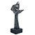 FIGURA DECORATIVA PENSADORA DE RESINA 14CM X 10CM X 30CM - WOLFF - Imagem 1