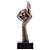 FIGURA DECORATIVA OBSERVADORA DE RESINA 9,5CM X 10,5CM X 28CM - WOLFF - Imagem 4
