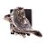 FIGURA DECORATIVA OBSERVADORA DE RESINA 9,5CM X 10,5CM X 28CM - WOLFF - Imagem 5