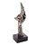 FIGURA DECORATIVA OBSERVADORA DE RESINA 9,5CM X 10,5CM X 28CM - WOLFF - Imagem 1