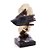 FIGURA DECORATIVA FACE DE RESINA 19CM X 15CM X 30CM - WOLFF - Imagem 1
