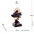 FIGURA DECORATIVA FACE DE RESINA 19CM X 15CM X 30CM - WOLFF - Imagem 2