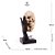 FIGURA DECORATIVA FACE DE RESINA 13,5CM X 29,5CM - WOLFF - Imagem 2