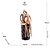 FIGURA DECORATIVA CASAL SENTADO DE RESINA 10,5CM X 9CM X 27,5CM - WOLFF - Imagem 2