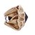 FIGURA DECORATIVA CASAL SENTADO DE RESINA 10,5CM X 9CM X 27,5CM - WOLFF - Imagem 3
