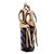 FIGURA DECORATIVA CASAL SENTADO DE RESINA 10,5CM X 9CM X 27,5CM - WOLFF - Imagem 1