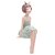 FIGURA DECORATIVA BONECA SENTADA DE RESINA 7,5CM X 9,5CM X 22,5CM - WOLFF - Imagem 2