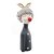 FIGURA DECORATIVA BONECA DE RESINA 10CM X 8CM X 21,5CM - WOLFF - Imagem 4
