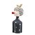 FIGURA DECORATIVA BONECA DE RESINA 10CM X 8CM X 21,5CM - WOLFF - Imagem 3