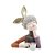 FIGURA DECORATIVA BONECA COM XÍCARA DE RESINA 21CM X 12CM X 29CM - WOLFF - Imagem 1
