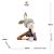 FIGURA DECORATIVA BONECA COM XÍCARA DE RESINA 21CM X 12CM X 29CM - WOLFF - Imagem 5