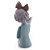 FIGURA DECORATIVA BONECA COM CACHEPÔ DE RESINA 12,5CM X 11CM X 23CM - WOLFF - Imagem 4