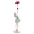 FIGURA DECORATIVA BONECA COM BALÕES DE RESINA VERMELHOS 12CM X 12CM X 43CM - WOLFF - Imagem 2