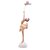 FIGURA DECORATIVA BONECA COM BALÕES DE RESINA BRANCOS 7CM X 7CM X 30CM - WOLFF - Imagem 4