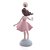 FIGURA DECORATIVA BONECA COM BALÃO DE RESINA DOURADO 13CM X 8CM X 22CM - WOLFF - Imagem 3