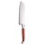 FACA SANTOKU COM CABO DE MADEIRA E AÇO INOX LAGUIOLE BY WOLFF 31,5CM - WOLFF - Imagem 1