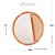ESPELHO DE MADEIRA COM SISAL LIPTUS 60CM - WOODART - Imagem 2