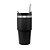 COPO TÉRMICO PAREDE DUPLA SLIMTERM COM BASE ERGONÔMICA E CANUDO PRETO 590ML - WOLFF - Imagem 2