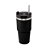 COPO TÉRMICO PAREDE DUPLA SLIMTERM COM BASE ERGONÔMICA E CANUDO PRETO 590ML - WOLFF - Imagem 1
