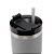 COPO TÉRMICO PAREDE DUPLA SLIMTERM COM BASE ERGONÔMICA E CANUDO CINZA 590ML - WOLFF - Imagem 5