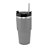 COPO TÉRMICO PAREDE DUPLA SLIMTERM COM BASE ERGONÔMICA E CANUDO CINZA 590ML - WOLFF - Imagem 3