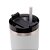 COPO TÉRMICO PAREDE DUPLA SLIMTERM COM BASE ERGONÔMICA E CANUDO BRANCO 590ML - WOLFF - Imagem 5