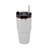 COPO TÉRMICO PAREDE DUPLA SLIMTERM COM BASE ERGONÔMICA E CANUDO BRANCO 590ML - WOLFF - Imagem 1