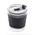 COPO DE VIDRO COM CINTA EM SILICONE PRETO 350ML - WOLFF - Imagem 1
