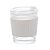 COPO DE VIDRO COM CINTA EM SILICONE BRANCO 350ML - WOLFF - Imagem 2