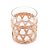 CONJUNTO DE 4 COPOS BAIXOS DE VIDRO COM SISAL 320ML - WOLFF - Imagem 2