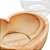 CONJUNTO 6 XÍCARAS DE CRISTAL COM PIRES EM MADEIRA PINUS CORAÇÃO 75ML - WOODART - Imagem 5