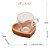 CONJUNTO 6 XÍCARAS DE CAFÉ COM PIRES EM MADEIRA LIPTUS CORAÇÃO 75ML - WOODART - Imagem 2