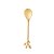 CONJUNTO 6 TALHERES DE AÇO INOX LEAVES DOURADO - WOLFF - Imagem 4