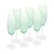 CONJUNTO 6 TAÇAS DE CHAMPANHE DE CRISTAL ECOLÓGICO BANQUET VERDE 200ML - WOLFF - Imagem 2