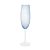 CONJUNTO 6 TAÇAS DE CHAMPANHE DE CRISTAL ECOLÓGICO BANQUET AZUL 200ML - WOLFF - Imagem 3