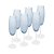 CONJUNTO 6 TAÇAS DE CHAMPANHE DE CRISTAL ECOLÓGICO BANQUET AZUL 200ML - WOLFF - Imagem 2