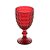 CONJUNTO 6 TAÇAS DE ÁGUA DE VIDRO ROMAN VERMELHO 345ML - WOLFF - Imagem 1