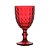 CONJUNTO 6 TAÇAS DE ÁGUA DE VIDRO ROMAN VERMELHO 345ML - WOLFF - Imagem 3