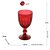 CONJUNTO 6 TAÇAS DE ÁGUA DE VIDRO GREEK VERMELHO 345ML - WOLFF - Imagem 2