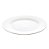 CONJUNTO 6 PRATOS RASOS DE PORCELANA COM BORDA DOURADA MÔNACO BRANCO 27CM - WOLFF - Imagem 3