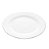 CONJUNTO 6 PRATOS PARA SOBREMESA DE PORCELANA COM BORDA PRATEADA MÔNACO BRANCO 19CM - WOLFF - Imagem 2