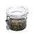 XÍCARA DE CRISTAL MARTELADO PARA CAFÉ COM PIRES PETRA ÂMBAR 70ML - LYOR - Imagem 3