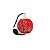 XÍCARA DE CAFÉ DE VIDRO ROSE 90ML - LYOR - Imagem 1