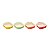 PRATO PARA SOBREMESA DE MELAMINA BASIC BRANCO 18CM - LYOR - Imagem 2