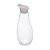 PRATO DE CRISTAL MARTELADO PARA SOBREMESA PETRA ÂMBAR 20CM - LYOR - Imagem 1