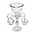 POTE DE VIDRO BOROSSILICATO COM TAMPA ESFERA DE ROLHA CLASSIC 760ML - LYOR - Imagem 2