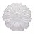 MINI PETISQUEIRA DE VIDRO MARGARIDA AZUL METALIZADO 13CM X 3CM - LYOR - Imagem 3