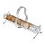 LEITEIRA DE AÇO INOX DOURADA 350ML - LYOR - Imagem 3